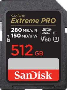 SanDisk SDSDXEP-512G-GN4IN memory card 512 GB SDXC UHS-II Class 10