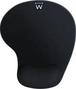 Mousepad Ewent Gel with wrist rest, black