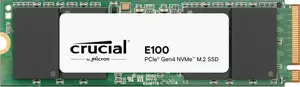 SSD 2TB Crucial M.2 2280 E100 Gen4 NVMe PCIe intern retail