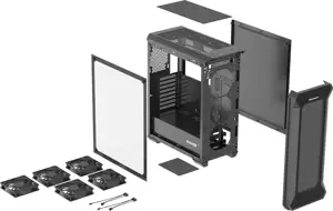 GENESIS Irid 505F Midi Tower Black