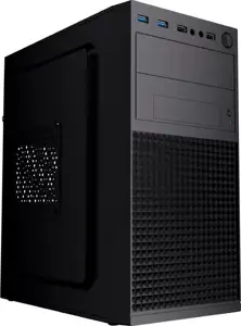 Gembird Mini-tower computer case Fornax K300, Micro-ATX, 2x USB 3.0 + 2x USB 2.0, black