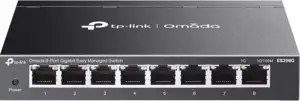 TP-Link Omada ES208G network switch Managed L2 Gigabit Ethernet (10/100/1000) Black