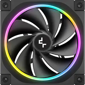 Fan DeepCool FL12R ARGB PWM 120mm, Reverse Blade, Black