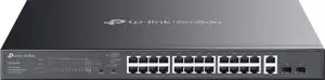 TP-Link Omada ES228GMP network switch Managed L2 Gigabit Ethernet (10/100/1000) Power over Ethernet (PoE) Black