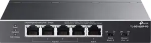TP-Link TL-SG1005P-PD network switch Gigabit Ethernet (10/100/1000) Power over Ethernet (PoE) Black