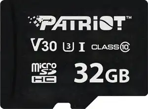 Memory card PATRIOT VX Series 32GB MicroSDXC V30 Class 10 UHS-I U3 4K UHD (PSF32GVX31MCH)
