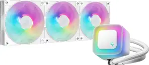 AIO Liquid Cooler DeepCool LE360 V2, 360mm, ARGB, White