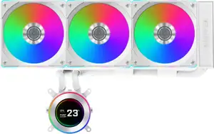 AIO Liquid Cooler Lian Li HydroShift II LCD-C 360CL, White