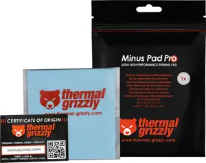 Thermal pad Thermal Grizzly Minus Pad Pro, 100x100x1 mm, 2 pcs