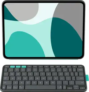 Keyboard Logitech Flip Folio for iPad Pro 11 (M4) and iPad Air 11 (M2 & M3, 5th gen), Graphite, Slo g.