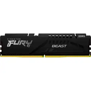 DIMM 32 GB DDR5-6400 (black, KF564C32BBE-32, FURY Beast, INTEL XMP, AMD EXPO)