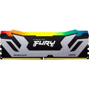 CU-DIMM 24 GB DDR5-8400 (silver/black, KF584CU40RSA-24, FURY Renegade RGB, INTEL XMP)