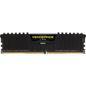 DIMM 16 GB DDR4-2400 (black, CMK16GX4M1A2400C14, Vengeance LPX, INTEL XMP)
