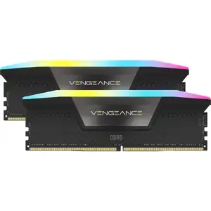 DIMM 32 GB DDR5-6000 (2x 16 GB) Dual-Kit (black, CMH32GX5M2B6000C38, Vengeance RGB, INTEL XMP)
