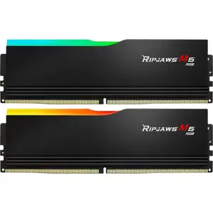 DIMM 48 GB DDR5-6000 (2x 24 GB) Dual-Kit (black, F5-6000J3036F24GX2-RM5RK, Ripjaws M5 RGB, INTEL XMP)