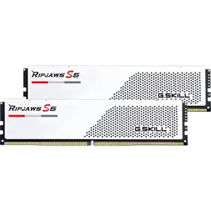 DIMM 32 GB DDR5-6000 (white, F5-6000J2836G16GX2-RS5W, Ripjaws S5, INTEL XMP)