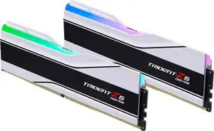 DIMM 32 GB DDR5-6400 (2x 16 GB) Dual-Kit (white, F5-6400J3039G16GX2-TZ5NRW, Trident Z5 Neo RGB, AMD EXPO)