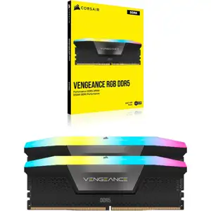 DIMM 32 GB DDR5-6200 (2x 16 GB) Dual-Kit (black, CMH32GX5M2E6200C36, Vengeance RGB)