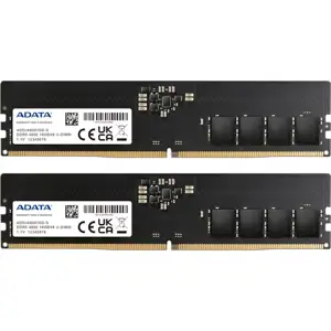 DIMM 32 GB DDR5-4800 (2x 16 GB) Dual-Kit (black, AD5U480016G-DT, Premier)