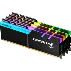 DIMM 32 GB DDR4-3600 (4x 8 GB) Quad-Kit (black, F4-3600C18Q-32GTZR, Trident Z RGB, INTEL XMP)