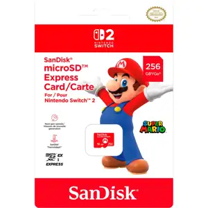 Nintendo Switch 2 microSD Express Card 256 GB (im Mario-Design)