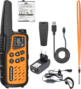 Walkie-Talkie Baofeng BF-T25E Orange, 2 pieces