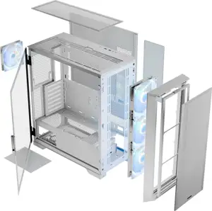 MODECOM HORIZON ARGB Flow MIDI USB 3.0 X 2 CYPE-C computer case