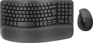 Keyboard and mouse Logitech Wave Keys and Lift COMBO, Wireless, Graphite, SLO g.