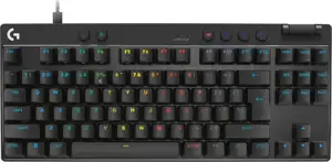Keyboard Logitech G PRO X TKL RAPID, Black, USB, SLO g.