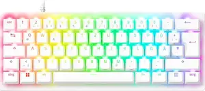 Keyboard Razer Huntsman V3 Pro Mini White, RGB, PBT, Analog Switch Gen2, SLO g.