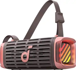 Anker Soundcore Boom 3i Portable Bluetooth Speaker, Brown