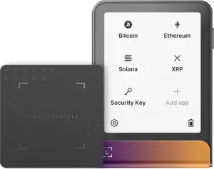 Ledger Flex with Recovery Key, Crypto hardware wallet, Ferro Fuchsia