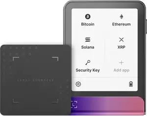Ledger Flex with Recovery Key, Crypto hardware wallet, Crimson Magenta