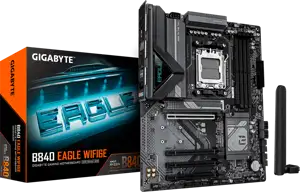 Gigabyte B840 EAGLE WIFI6E - motherboard - ATX - Socket AM5 - AMD B840