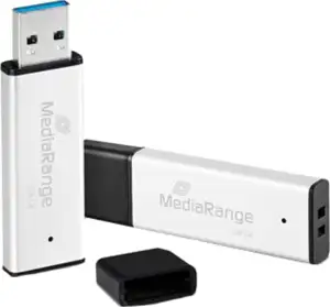 High performance 128 GB (silver/black, USB-A 3.2 Gen 1)