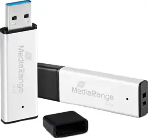 High performance 64 GB (silver/black, USB-A 3.2 Gen 1)