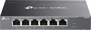 TP-Link Omada 6-Port 10 100Mbps Unmanaged Desktop Switch with 4-Port PoE