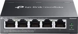 TP-Link Omada 5-Port Gigabit Easy Managed Switch with 4-Port PoE