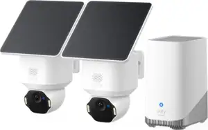 Anker Eufy Security SoloCam E42 set of 2 cameras + HomeBase 3 base + 2 solar panels