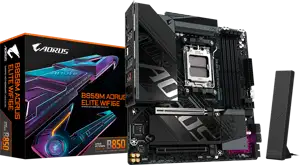 GIGABYTE Mainboard B850M AORUS ELITE WIFI6E - Micro ATX - Socket AM5 - AMD B850