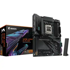 GIGABYTE Mainboard X870E AORUS ELITE X3D - ATX - Socket AM5 - AMD X870E