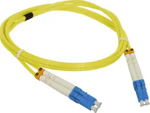 Alantec FOC-LCLC-9SMD-1 InfiniBand/fibre optic cable 1 m LC Yellow