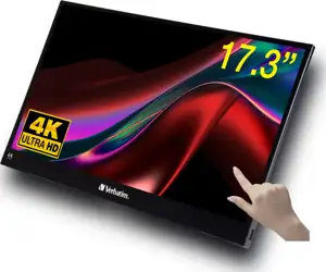 Verbatim PMT-17 4K Portable Touchscreen Monitor 17.3