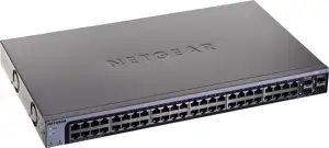 NETGEAR GS748Tv6 Managed L2/L3/L4 Gigabit Ethernet (10/100/1000) Black, Grey