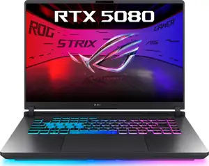 Prijenosno računalo Asus ROG Strix G16 (G615LW-S5024W) (grau/neon-grün, Intel® Core? Ultra 9 275HX, NVIDIA GeForce RTX 5080, 32 GB DDR5, 1 TB (1 TB SSD), Windows 11 Home)