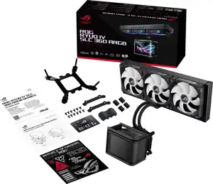 ASUS ROG Ryuo IV SLC 360 ARGB Processor All-in-one liquid cooler 12 cm Black