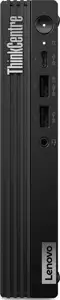 Lenovo ThinkCentre M75q Gen 5 AMD Ryzen™ 3 8300GE 8 GB DDR5-SDRAM 256 GB SSD Windows 11 Pro Mini PC Black