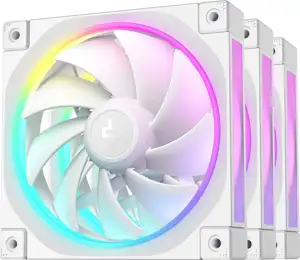 DeepCool FL12 WH-3 in 1 Computer case Fan 12 cm White 3 pc(s)