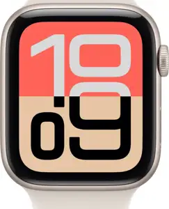 Apple Watch SE 3 Aluminium 44mm Polarstern (Sportarmband polarstern) M/L