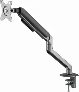 Gembird MA-DA1-05 Desk mounted adjustable monitor arm, 17”-32”, up to 9 kg, space grey